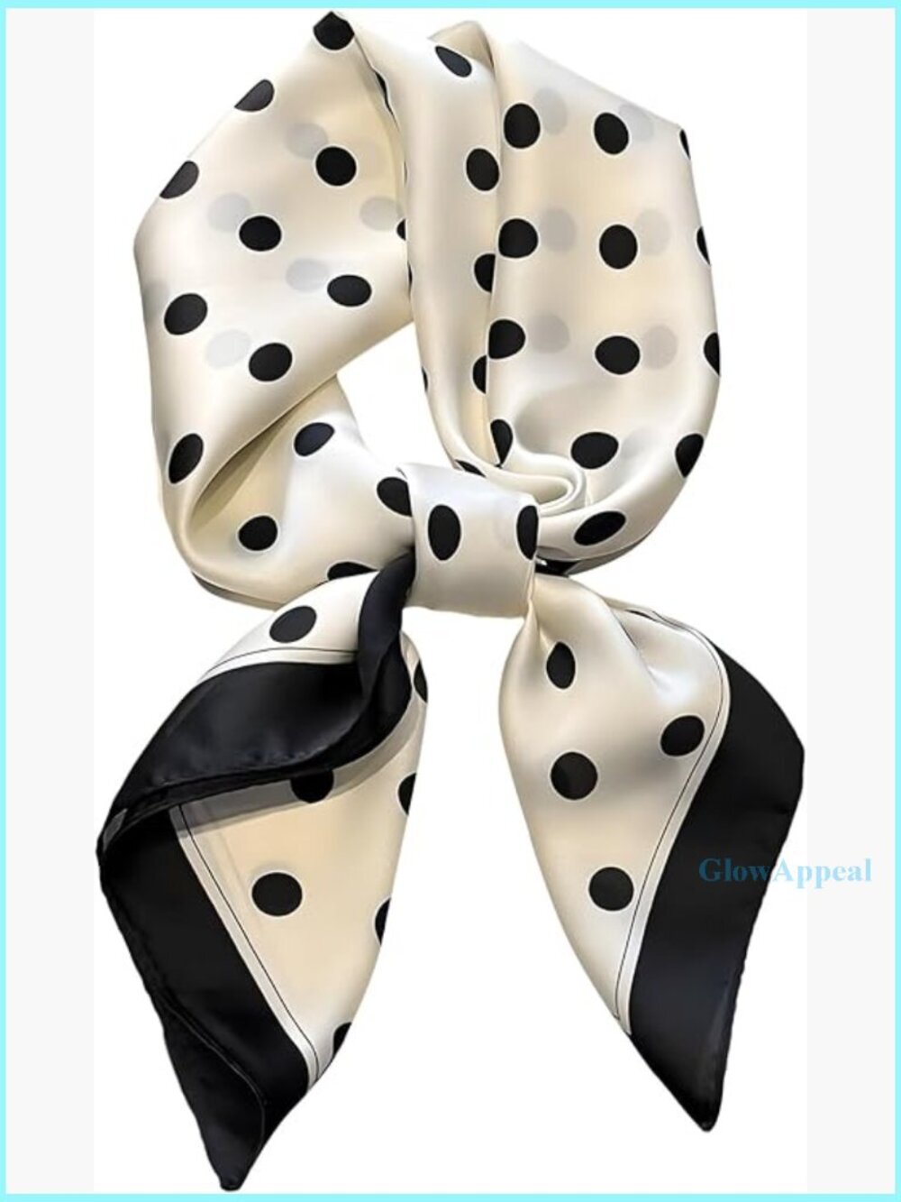 Lightweight Satin Scarf 27.5x27.5in Polyester Head Neck Accessory